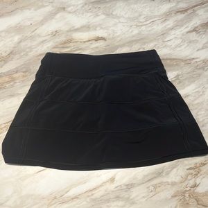 Lululemon Pace Rival Skirt *Tall - Black, Size 2